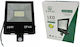 Light Waterproof LED Floodlight 50W with Motion Sensor IP66