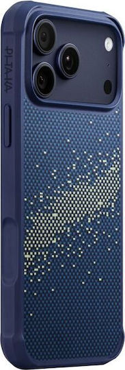 Pitaka Задна корица Aramid Fiber / Силикон Бежов (iPhone 17 Pro Max)