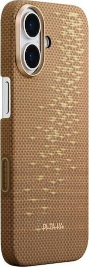 Pitaka Ultra-slim Back Cover Aramid Fiber 1mm Beige (iPhone 17)