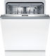 Bosch Πλήρως Εντοιχιζόμενο Πλυντήριο Πιάτων για 14 Σερβίτσια Π55xY81εκ.