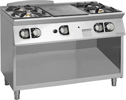 Giorik Επαγγελματική Εστία 30kW 120x70x90cm Giorik Επαγγελματική Εστία 30kW 120x70x90cm