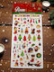 Weihnachtsaufkleber Dekorative 72Stücke 1epx3230