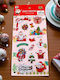 Weihnachtsaufkleber Dekorative 17Stücke 1epx3249