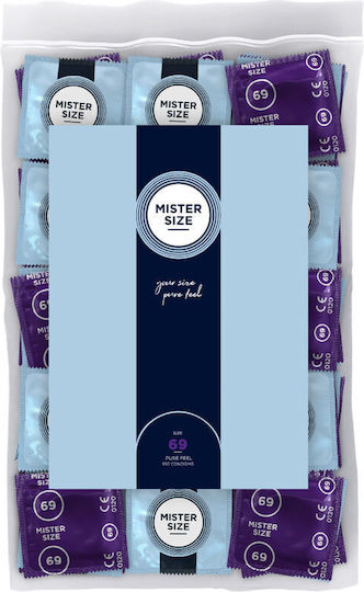 Mister Size Презервативи Размер Xxxl 69 Мм 100 Броя