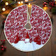 Christmas Tree Skirt Red D59cm.