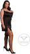 Spitzen-Mini-Kleid mit Kreuzträgern Rücken Xl-4xl