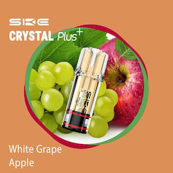 SKE Crystal Предварително Напълнен Pod в Бял Цвят 2ml SKE Crystal Предварително Напълнен Pod в Бял Цвят 2ml