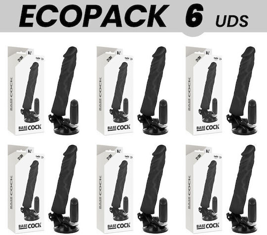 Dream Love Vibrator Ρεαλιστικός Δονητής με Απομακρυσμένο Έλεγχο Μαύρες