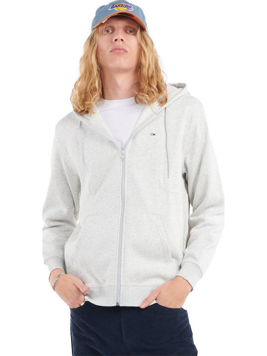 Tommy Hilfiger Sweatshirt with Hood Lt Grey Htr