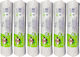 6x Disposable Paper Bed Sheet Roll Roial 60cmx50m 2 Layers