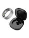 Colmi R03 Smart Ring 21.4mm Αδιάβροχο με Παλμογράφο Ασημί