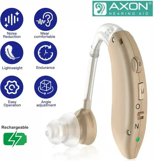 Axon Презареждащо се Зад Ухото (BTE) Слухово Апарати A-360T-SK