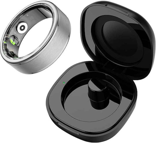 Colmi R03 Smart Ring 19.8mm Αδιάβροχο με Παλμογράφο Ασημί