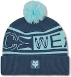 Fox Beanie Ανδρικός Σκούφος Πλεκτός σε Μαύρο χρώμα