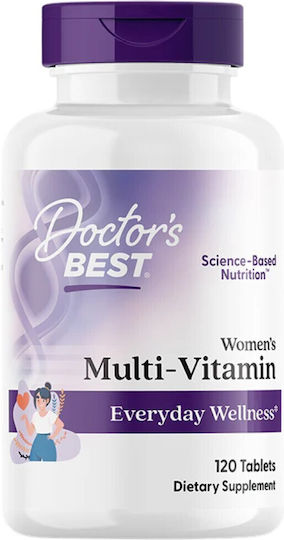 Doctor's Best Women's Multi-Vitamin Мултивитамин 120 Таблетки