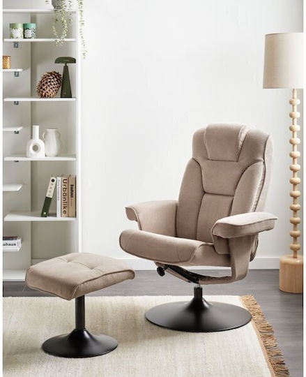 Relaxare cu Puf Berwyn 3199 81x98x87cm Taupe Relaxare cu Puf Berwyn 3199 81x98x87cm Taupe