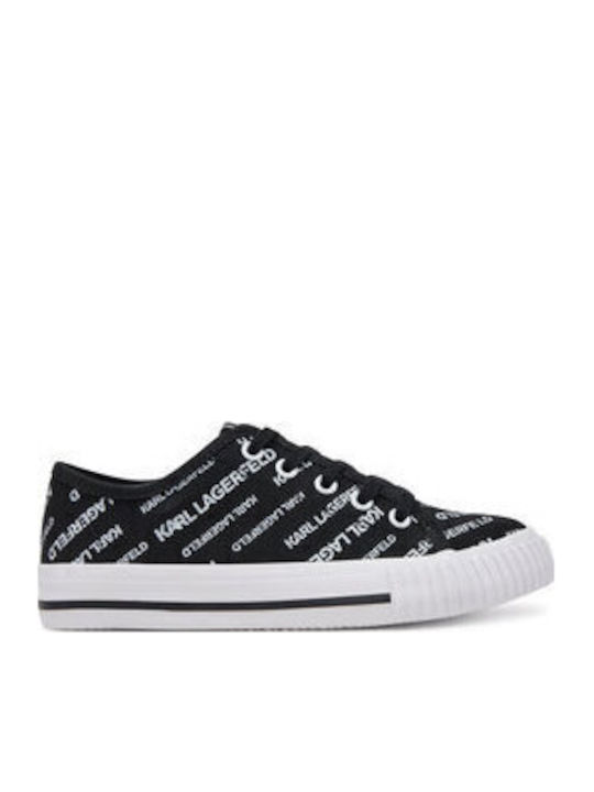 Παιδικά Sneakers High Μαύρα