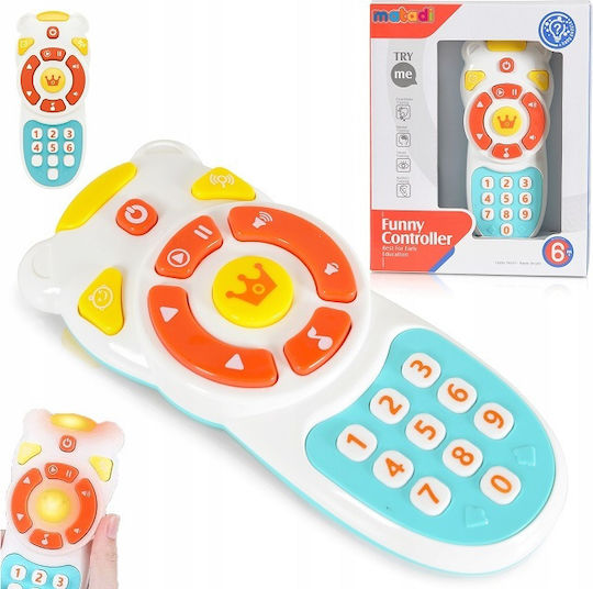 Matadi Jucărie Telefon cu Muzică, Lumină și Sunete pentru 36++ Luni