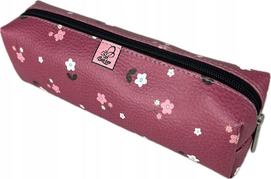 Pencil Case Bee-bee Pencil Case Rectangular Cube Flowers On The Cherry