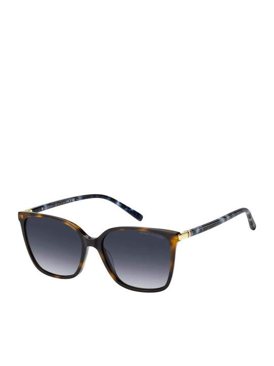 Tommy Hilfiger Unisex Sunglasses with Brown Hor...