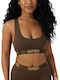 Women's Bra without Padding Cocoa
