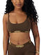 Women's Bra without Padding Cocoa