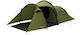 Easy Camp Camping Tent Tunnel Mountaineering Green with Double Cloth 3 Seasons Waterproof 4000mm 400x190x120cm