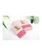 Dimcol Σετ Βρεφικές Πετσέτες 2τμχ Giraffe Pink Βάρους 400gr/m²