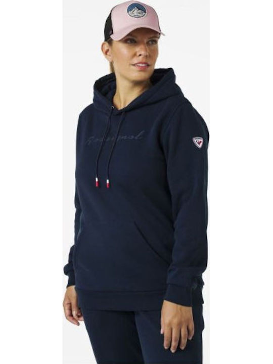 Γυναικείο Φούτερ με Κουκούλα Navy Blue
