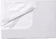 Children's Bed Mattress Protector With Elastic Straps 60x120cm