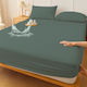 Pucioasa Protecție pentru Saltea Set cu Fețe de Pernă King Size Waterproof Gri 200x200cm
