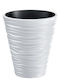 Prosperplast Flower Planter Plastic White 34.5x34.5cm.