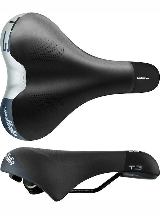 Selle Italia Sportouring T 3 Σέλα Ποδηλάτου Γκρι με Gel