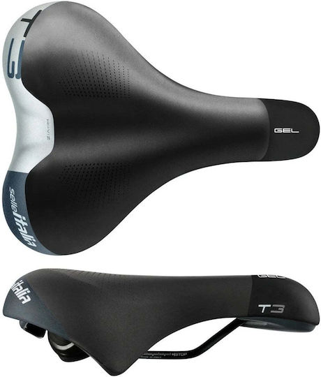 Selle Italia Sportouring T 3 Bicycle Saddle Grey with Gel 210 x 267 mm