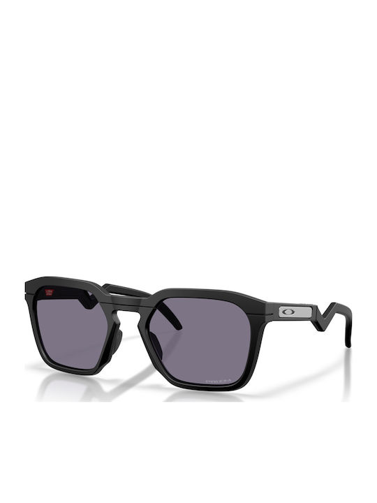 Oakley Unisex Sunglasses with Black Horn-Rimmed Frame and Gray Lenses OO9533-01