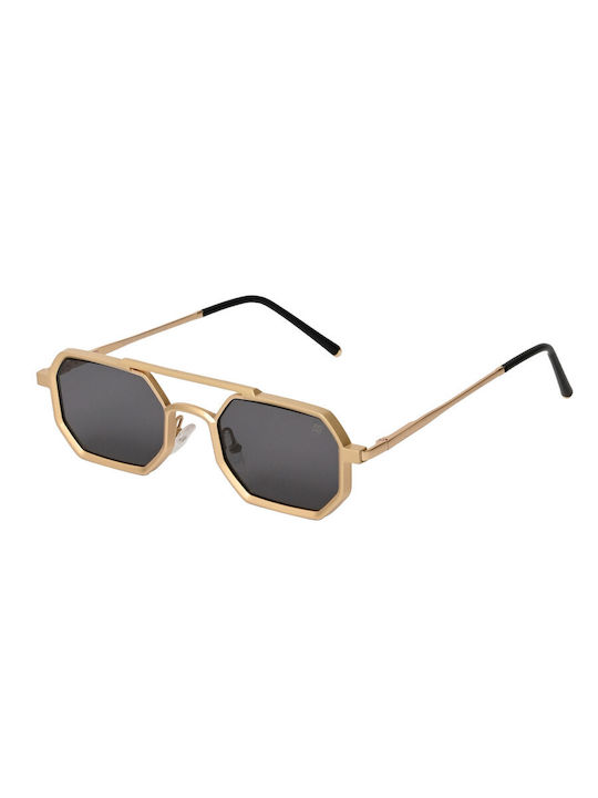 AV Sunglasses Moda Unisex Γυαλιά Ηλίου με Χρυσό Μεταλλικό Σκελετό 110-Moda Matt