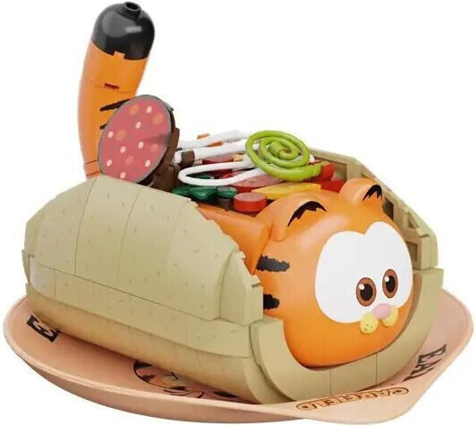 Pantasy Garfield Foodie Building Blocks Taco for 6+ Pieces