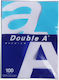 Double A Бяла Копирна Хартия A4 80gsm 100 Листа Клас A Double A Premium