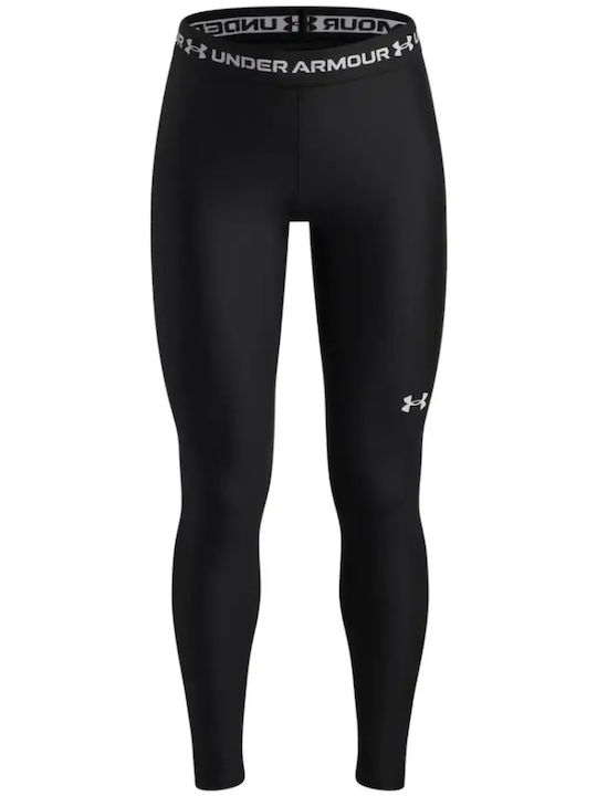 Under Armour Kinder Leggings Sport Lang Black Heatgear
