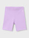 Kids Legging Cycling Short Lilac