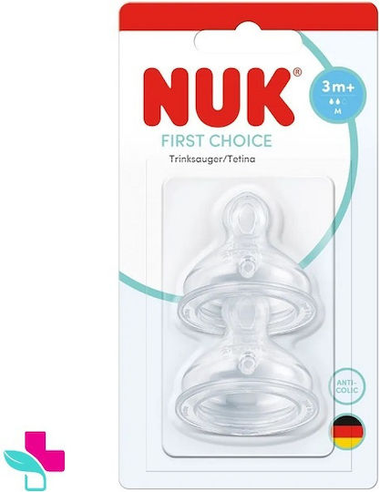 Nuk First Choice Babyflaschensauger für 3+ Monate 2cm