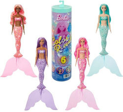 Barbie Γοργόνες Color Reveal για 3+ Ετών Barbie Γοργόνες Color Reveal για 3+ Ετών