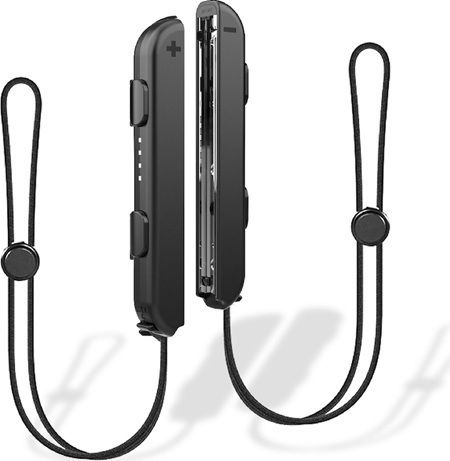 Freaks Geeks Joy-Con Handgelenkband Schwarz Nintendo Switch Zubehör