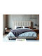 Strom Eco Doppelbett Mit Stoff Beiges Für Matratze 170x190cm