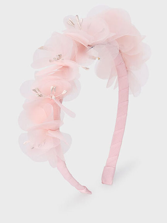 Mayoral Kids Headband with Flower Pink