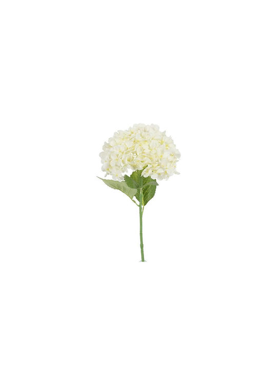 Artificial Decorative Branch Hydrangea White Atmosphera