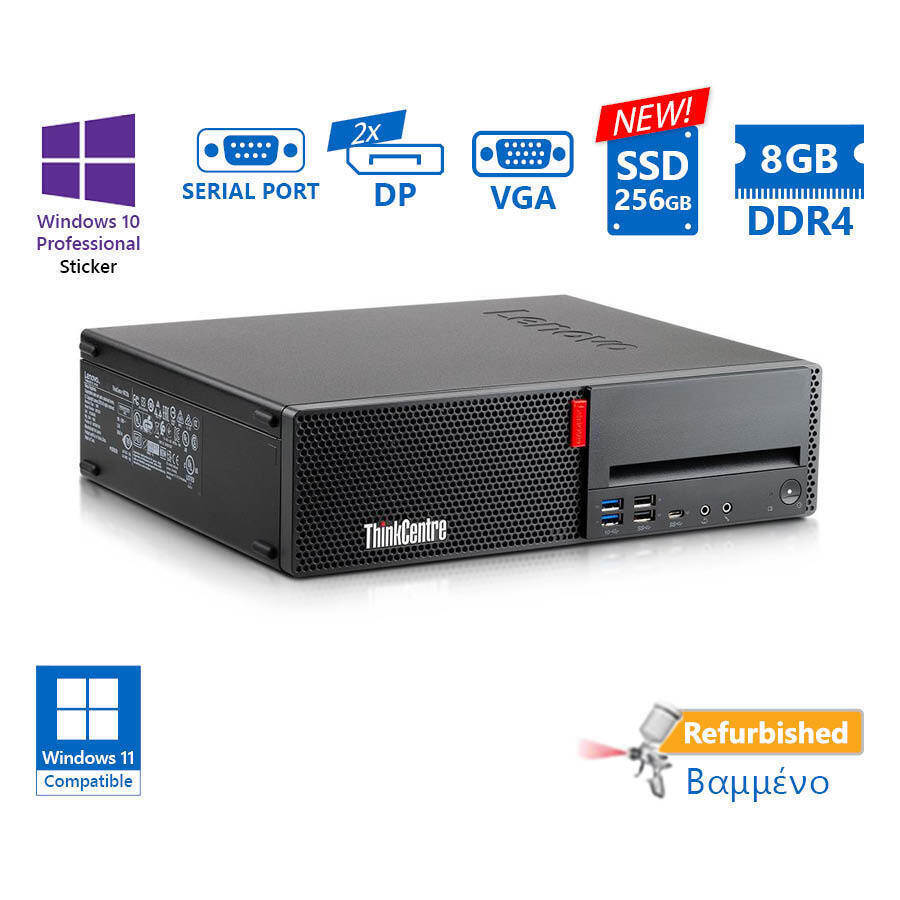 Lenovo M720s SFF Gradul Refurbished A (Core i5-8400/8GB/256GB SSD