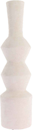 Beauty Home Διακοσμητικό Βάζο Κεραμικό Sienna Λευκό Y60cm