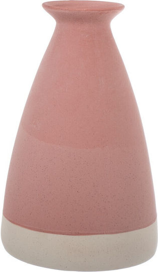 Nuova Vita Ceramic Pink Vase 12.5xH20cm