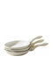 Cheffinger Set de tigăi din aluminiu Pink cu strat antiaderent CF-FA03Beige 3buc